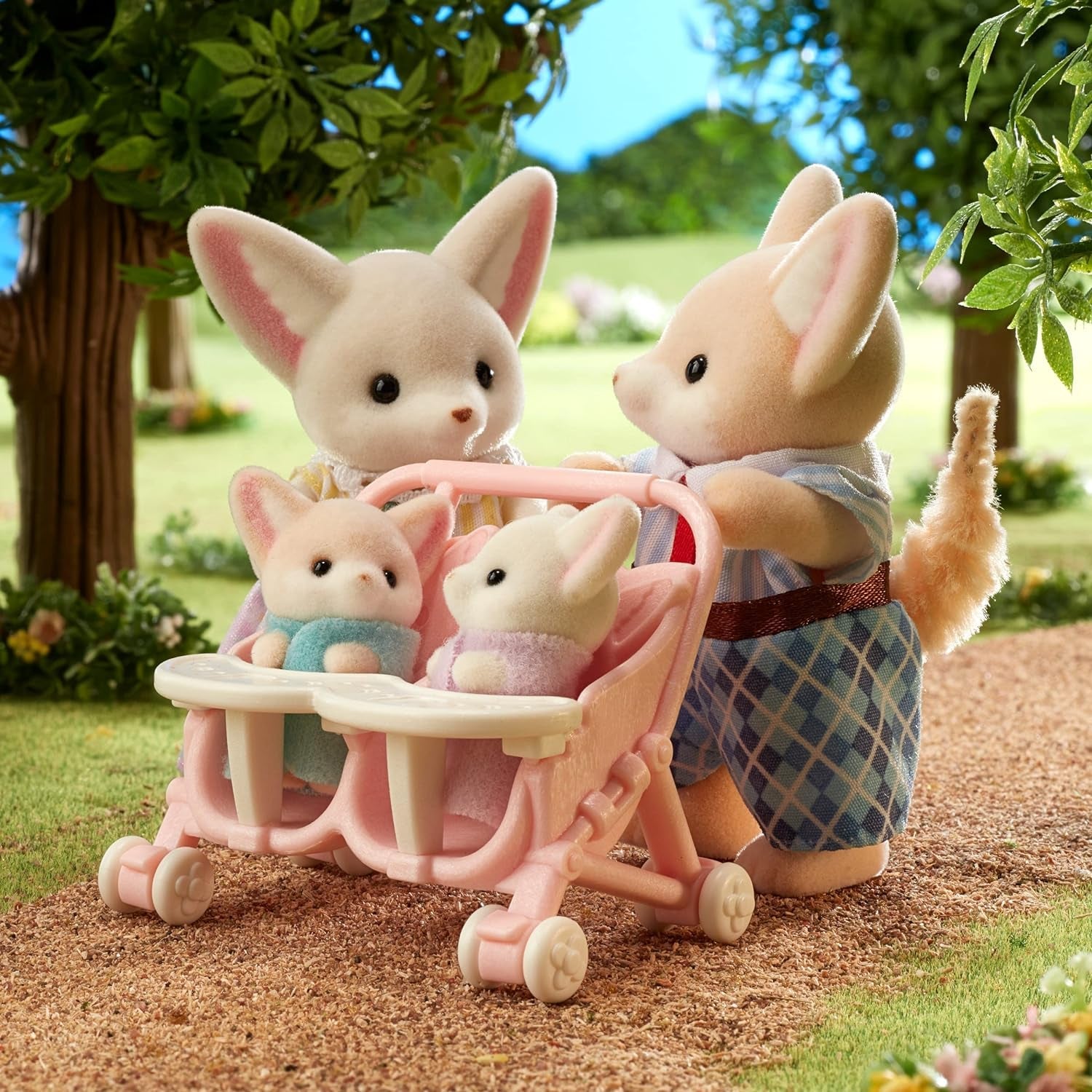 Sylvanian Families L5696 Familia Desert Fox Papusi Naty Shop