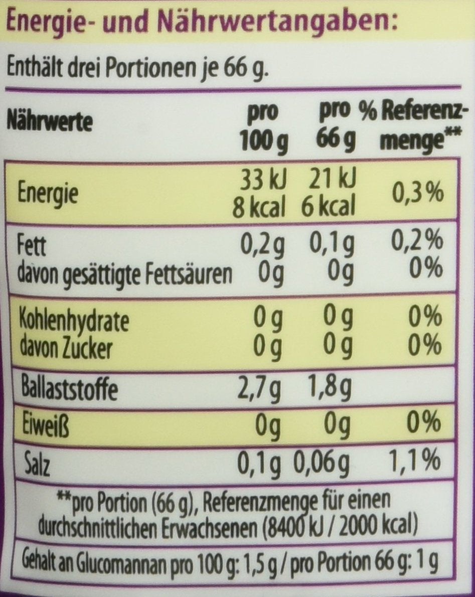Dünne Nudeln, 10 x 270 g, Abtropfgewicht 200 g