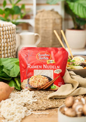 Bamboo Garden – Vorgekochte Ramen-Nudeln | Fertig in 2 Minuten | Veganer | 300g im Beutel