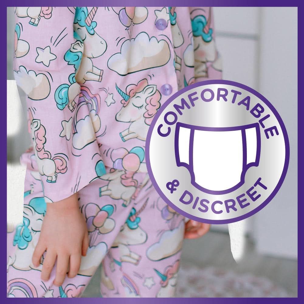 Huggies Nachtwindeln, für Mädchen 8-15 Jahre (27-57 kg), sehr saugfähig, 9 Stück (2er Pack) Mutter und Kind Naty Shop