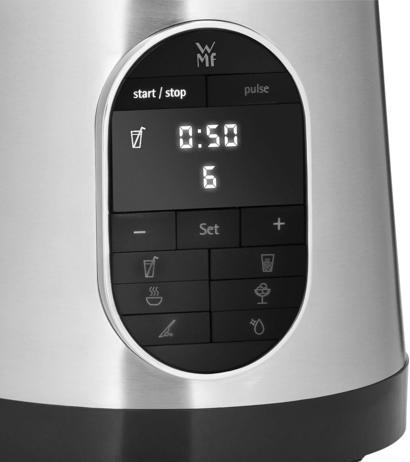 WMF Kult Pro Hochleistungs-Standmixer 1.600 Watt, 36.000 U/Min, Mixbehälter 1,8L, 6 Autoprogramme, Smoothie-, Ice Crush- Und Intervall-Funktion Mama si Copilul Naty Shop