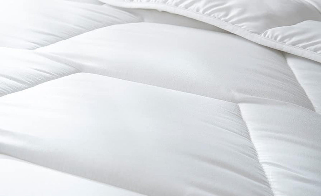 Abeil Husă de plapumă Acaristop cu efect antiacarieni și antibacterian, poliester, alb, 140 X 200 cm Plapumi si pilote Naty Shop