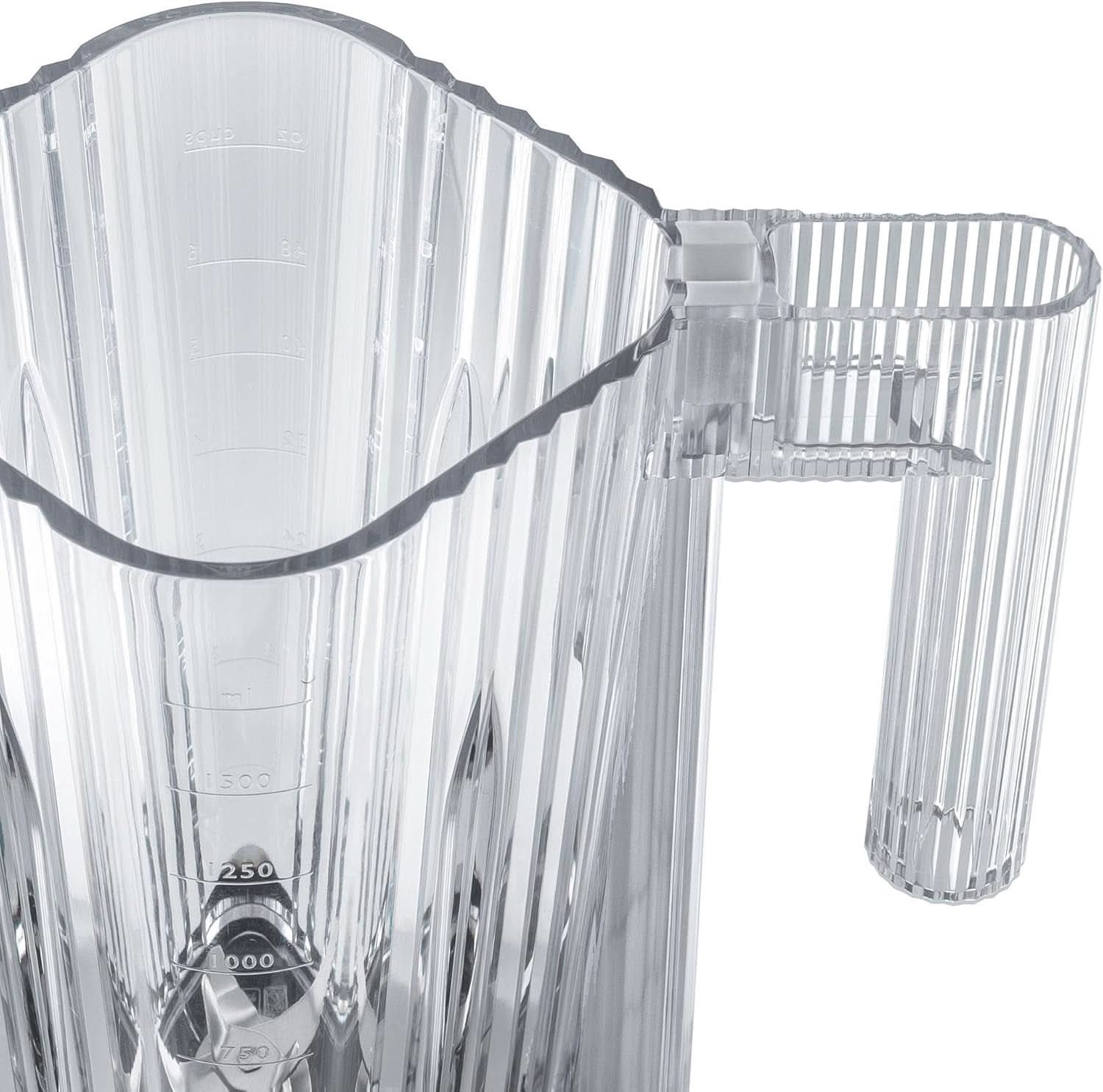 Alessi Plissé MDL09 W – Mixer mit graduierter Karaffe, thermoplastisches Harz, Kitchen Naty Shop