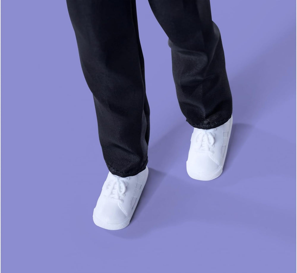 Simba 105733629 – Steffi Love Kevin Charmante Spielpuppe trägt einen stilvollen Anzug mit Fliege und Weste, 30 cm, ab 3 Jahren, blaue Naty Shop-Puppen