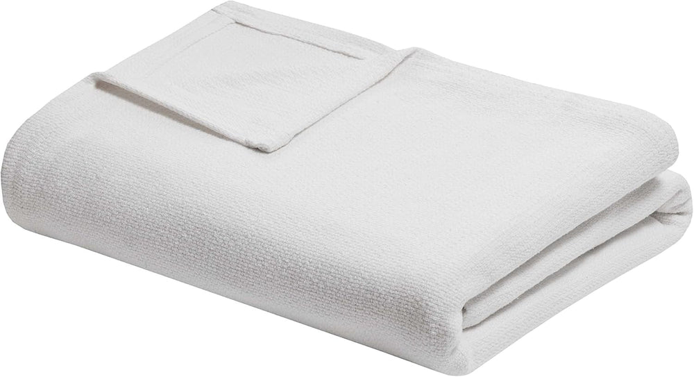 Madison Park Freshspun Wicker Twin Grey Cotton Decke Betten und Decken Madison Park King cremefarben