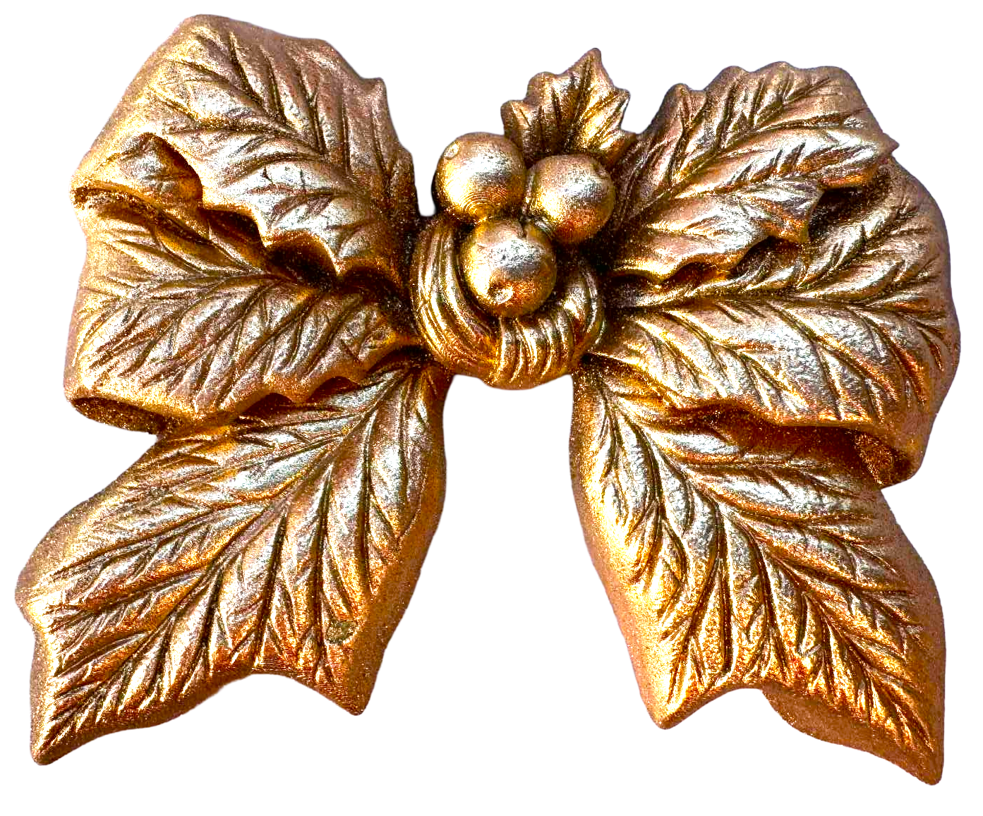 Zarte essbare Weihnachtsblume kaufen – 7,5 cm, golden, süß