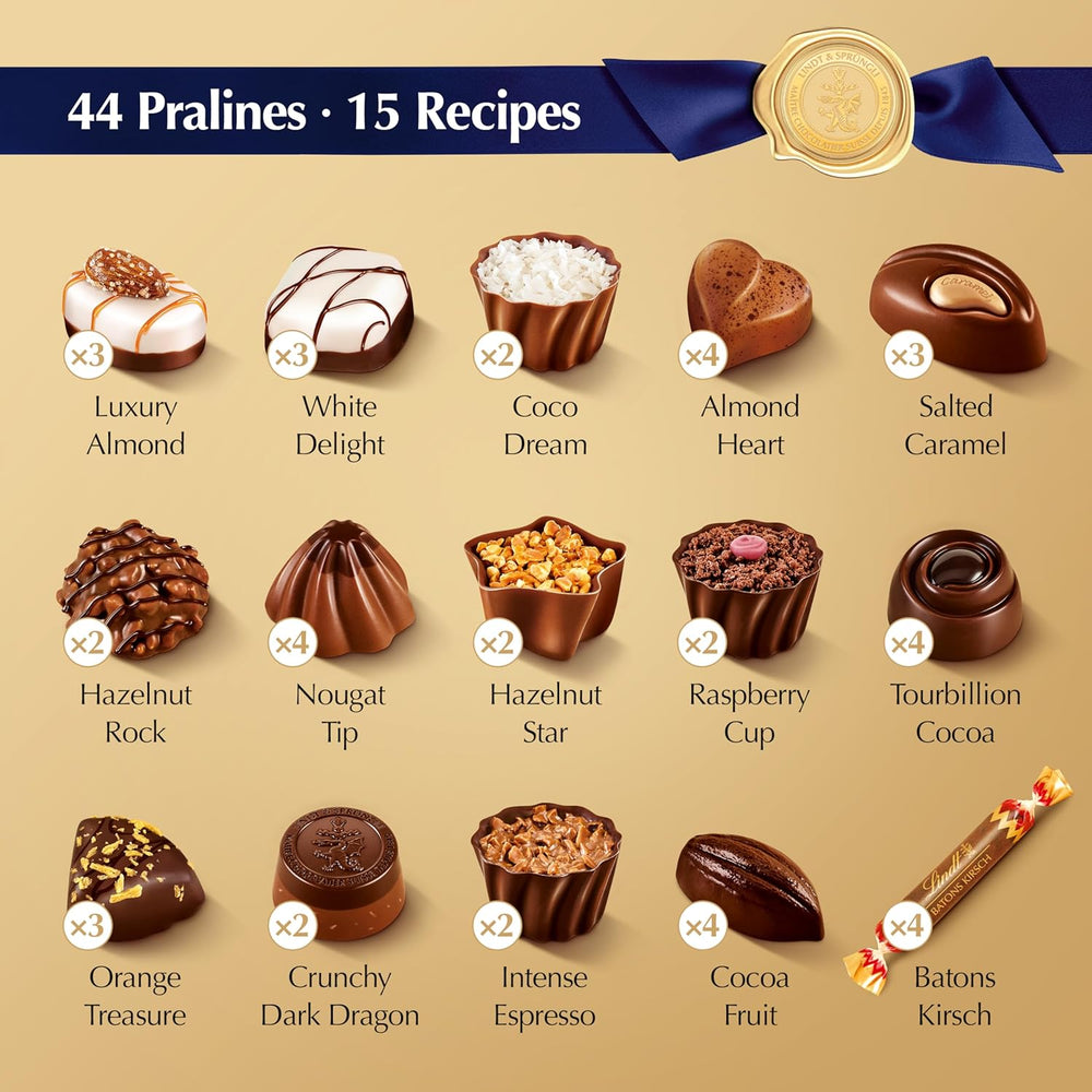 Lindt Pralinen - Swiss Luxury Selection (445g)