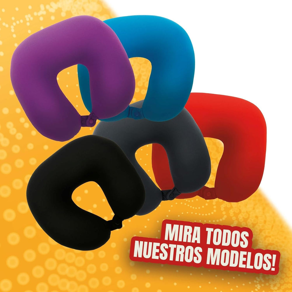 Pernă de călătorie Sumex pernă de gât pentru copii și adulți, în formă de U, ultra-moale, lavabilă, ideală pentru călătorii, roșu Perne calatorie Naty Shop