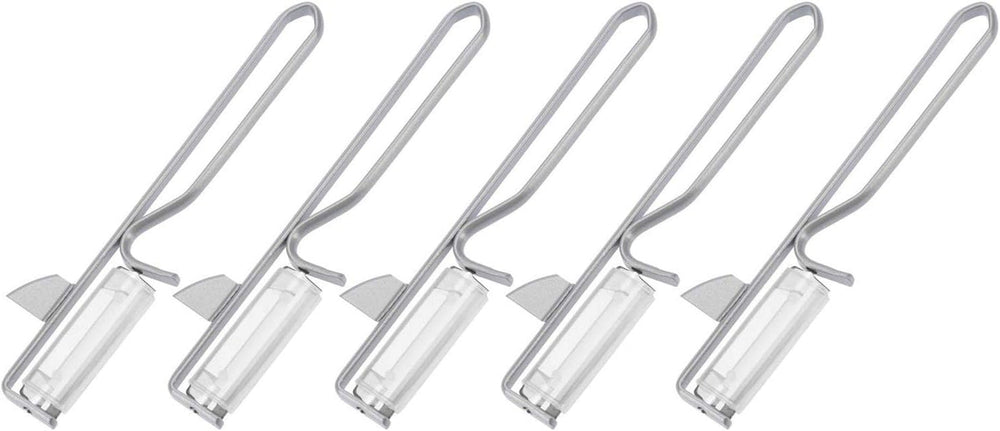 Westmark 106122E1 Schäler, Chromstahlklinge, rostfrei Schäler Naty Shop Steel, 5 Stück