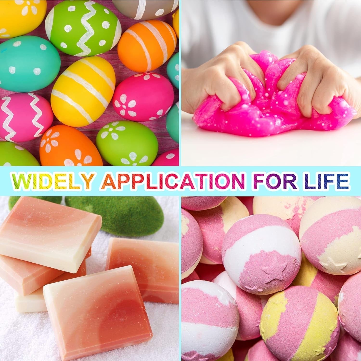 Colorant alimentar, 7 x 12 ml, colorant alimentar lichid foarte concentrat. Set de culori, pentru colorarea aluatului, băuturilor, aromelor, săpunurilor, slime-ului. Decorațiuni pentru torturi, articole de copt (84 ml)