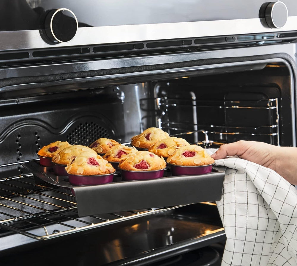 Tefal Creabake J3040104 Kuchenform, 9 Mulden, Antihaftbeschichtung, Austauschbar, Perfektes Backen, Kreative Und Leckere Rezepte, Nicht Compaible Mit Cake Factory, Creabake Formen und Backbleche Naty Shop