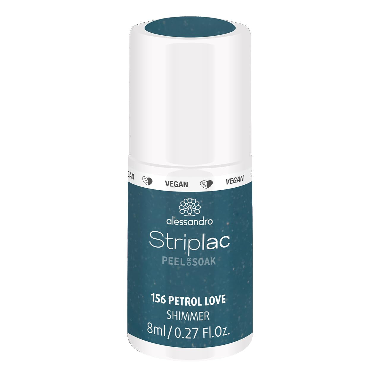 UV-Nagellack alessandro Striplac Lavender Lemonade – Zart und langanhaltend – Einfache Entfernung dank der Entfernungstechnologie – Vegan und tierversuchsfrei – 8 ml