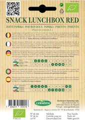 Paprika Snack Lunchbox Red