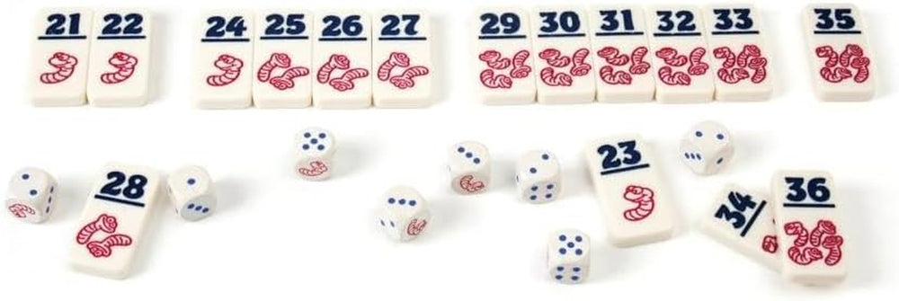 Zoch 601125200 – Heckmeck am Bratwurmeck – das turbulente Würfelspiel im beliebten Hühnerrahmen für kluge Vögel, die den Bratwurmeck-Wurm gerochen haben, ab 8 Jahren