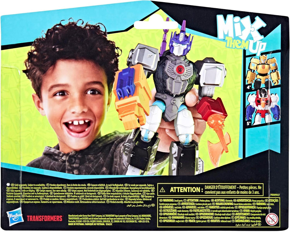 Transformers Mixmashers Optimus Prime Anpassbare Deluxe-Actionfiguren und Zubehör Actionfiguren Naty Shop