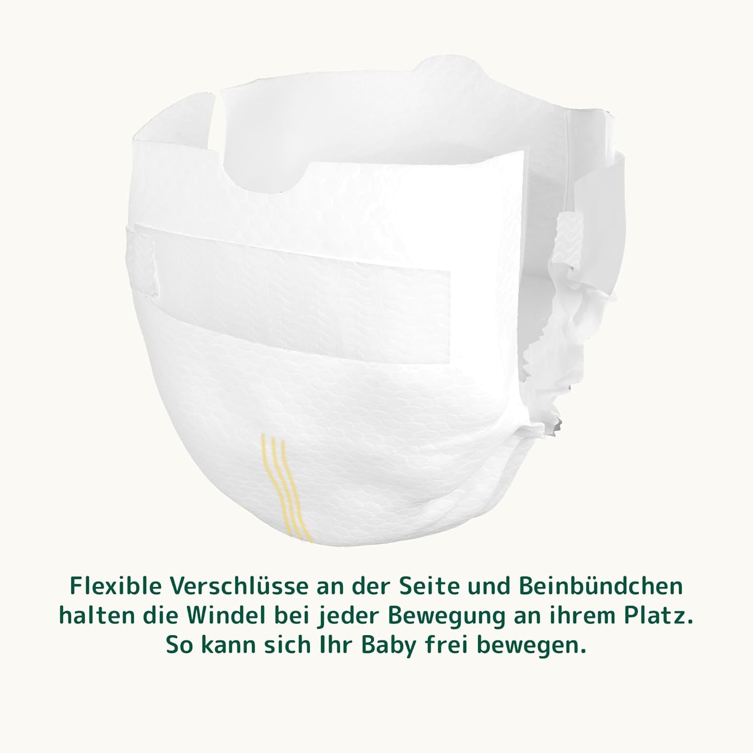 Bambo Nature Windeln für Babys, Größe 0 (1-3 kg), 144 Stück, Monatsbox | Premium-Windeln mit verbessertem Auslaufschutz | Ultimativer Komfort und Freiheit für Neugeborene | Dermatologisch getestete Windeln
