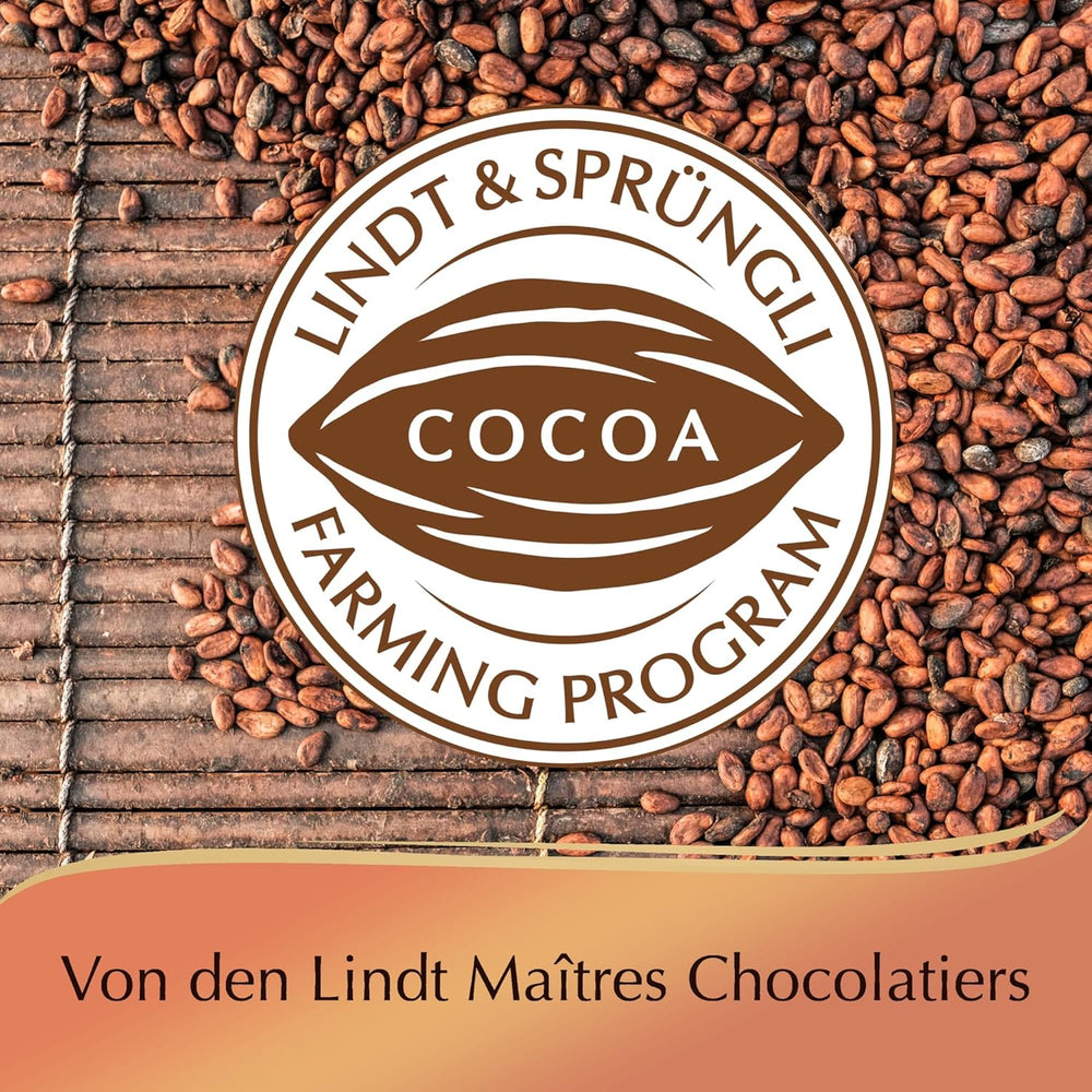 Lindt-Schokolade | Kreolische Pralinenschachtel | 165g | 15 Pralinen in 4 köstlichen Sorten, aus 100 % Edelkakao, alkoholfrei | Schokoladen-Geschenkset