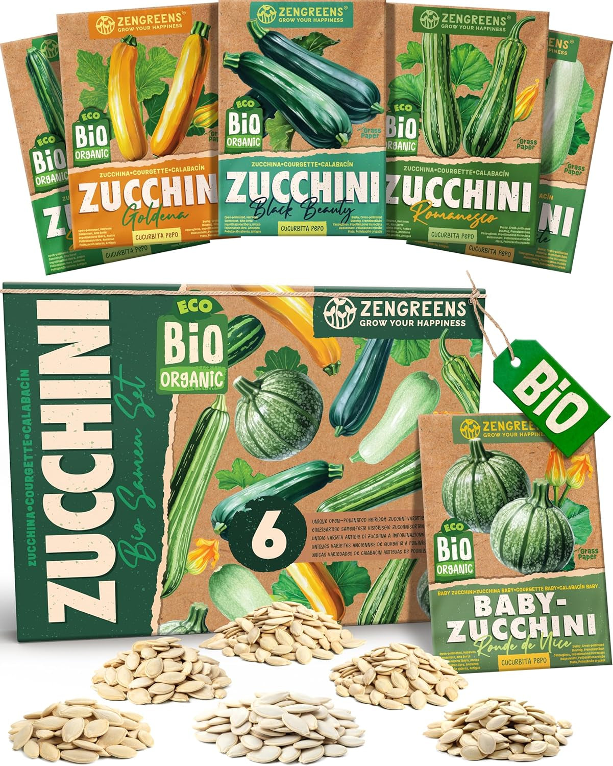 Bio-Tomatensamen im 10er-Set – 10 Tomatensamen für den einfachen Anbau im Garten, Balkon oder Hochbeet – Pflanzensamen – Setzlinge