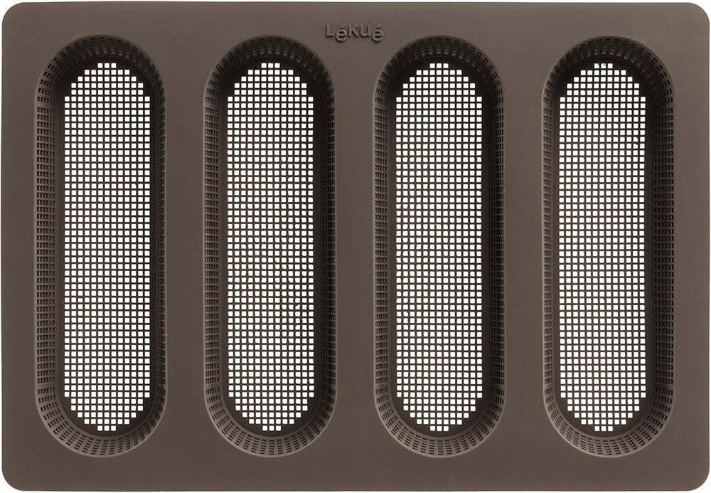 Lékué-Brotbackset, Silikon, braun, 30 x 25 x 15 cm (3000085SURM017)
