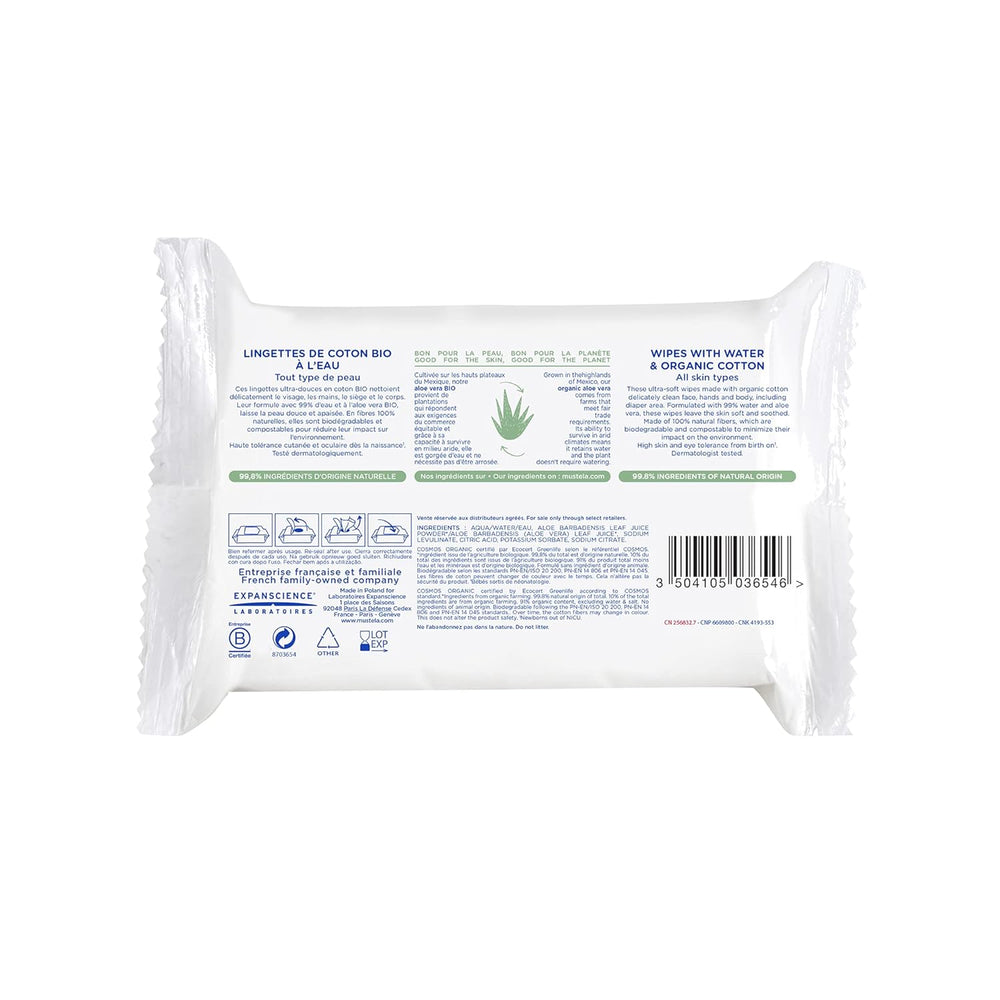 Lingette Coton À L'Eau 60 Stk