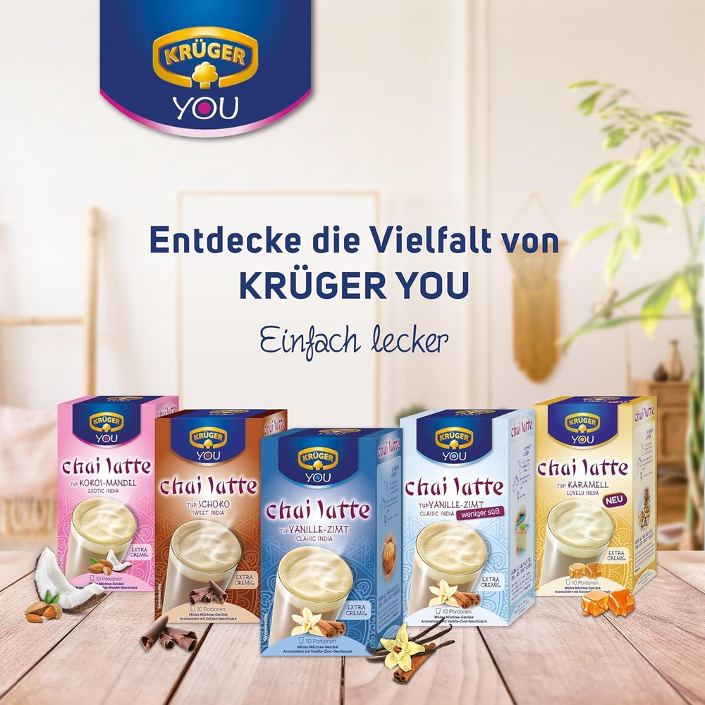 KRÜGER Chai Latte Exotic India tip cocos-migdale (1 x 0,25 kg)