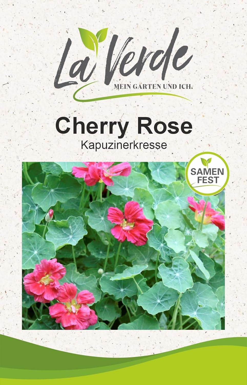 La Verde MEIN GARTEN UND ICH. Tagetes Bonita Blumensamen mischen für ca. 100 Pflanzen, langblühende Ringelblumen, gefüllte Blüten, gentechnikfreie Samen