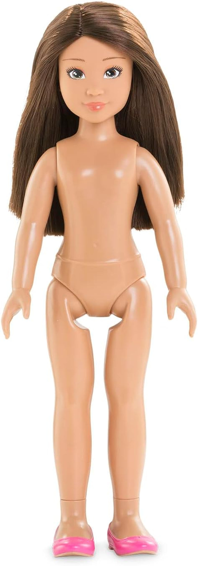 Corolle 9000600030 - Girls Luna Einhorn Set, Knöchelpuppe im Sommeroutfit mit Hund, mit Haarband, Ohrringen und extra Gummistiefel, 28cm Spielpuppe mit Vanilleduft, ab 4 Jahren