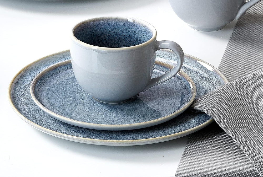 Serviciu de cafea Ritzenhoff & Breker Skagen Stone, 12 piese, gri-albastru