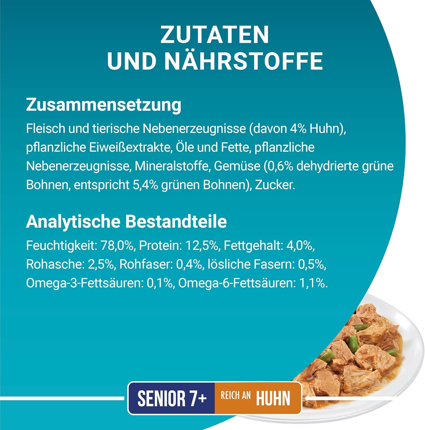 Hrană umedă pentru pisici PURINA ONE Senior 7+, bucăți fragede în sos cu pui, pachet de 26 (26 x 85g)