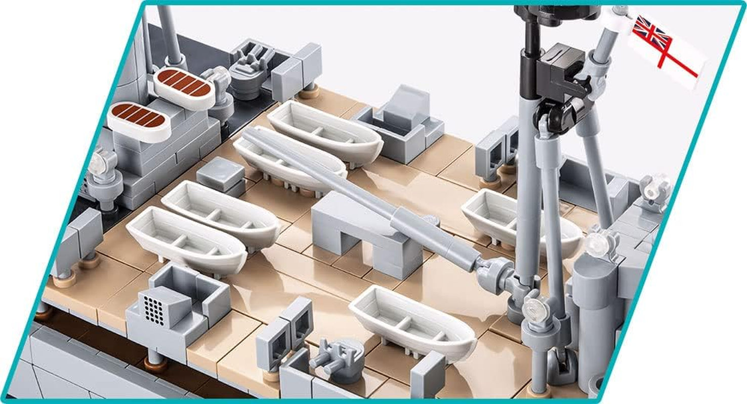 Cobi 4830 Historical Collection WWII HMS Hood 2613 klocków, Mittel