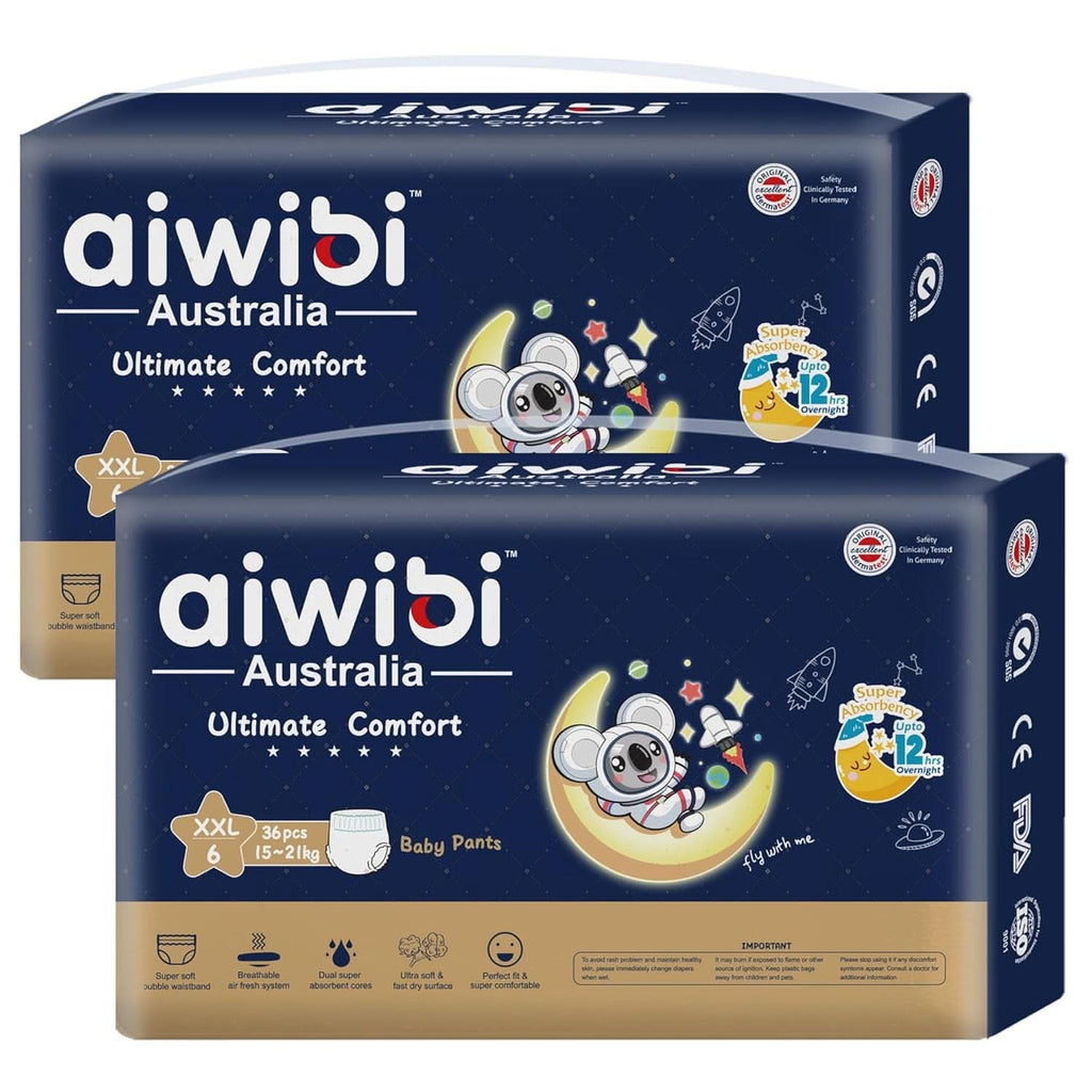 Ultimate Comfort Scutece de noapte, super absorbante, indicator de umezeala Mama si Copilul Naty Shop