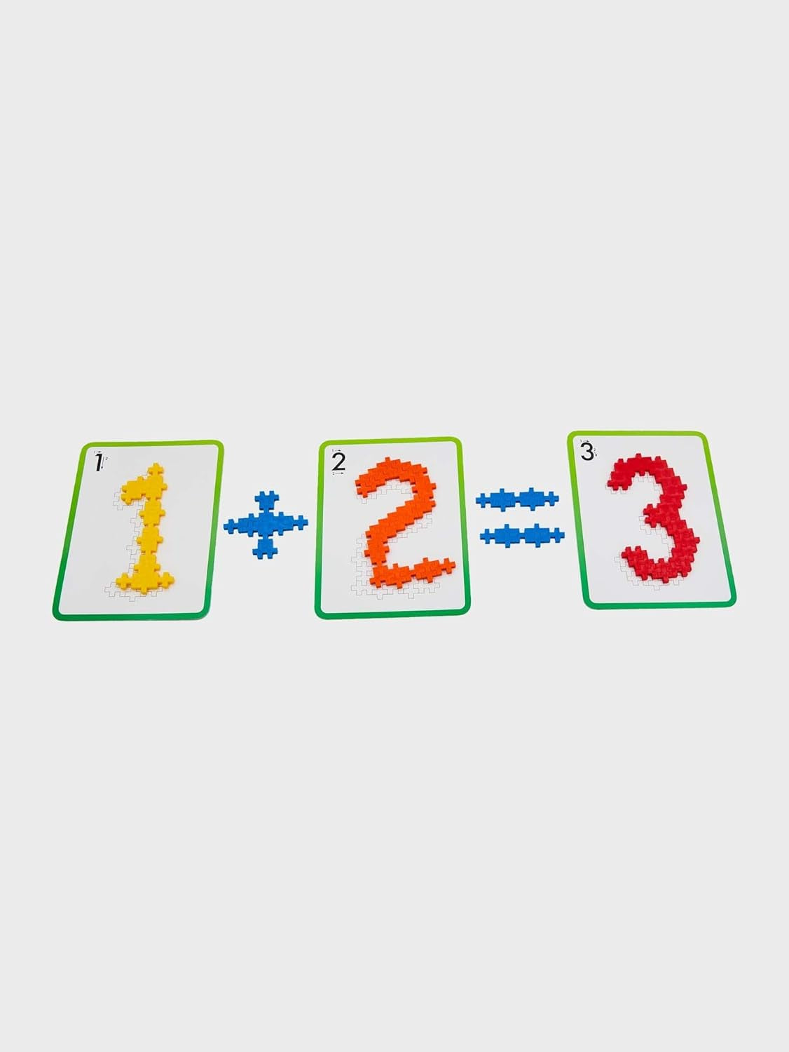 Plus-Plus 9603909 Geniales Konstruktionsspielzeug, Learn to Build, ABC & 123, Kreativ-Bausteine, 600 Teile