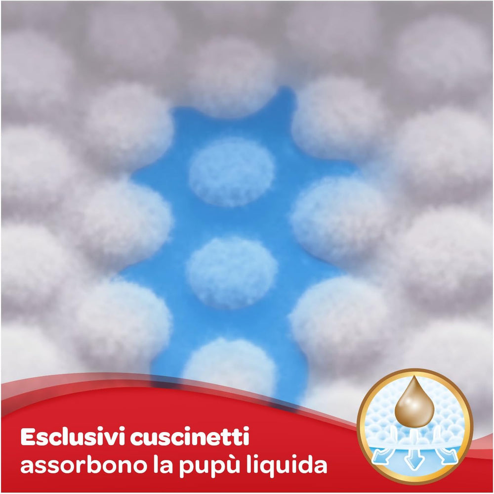 Huggies Extra Care Windeln für Babys, Größe 1 (2–5 kg), super saugfähig, vollständiger Schutz, Disney-Design, 40 Stück.