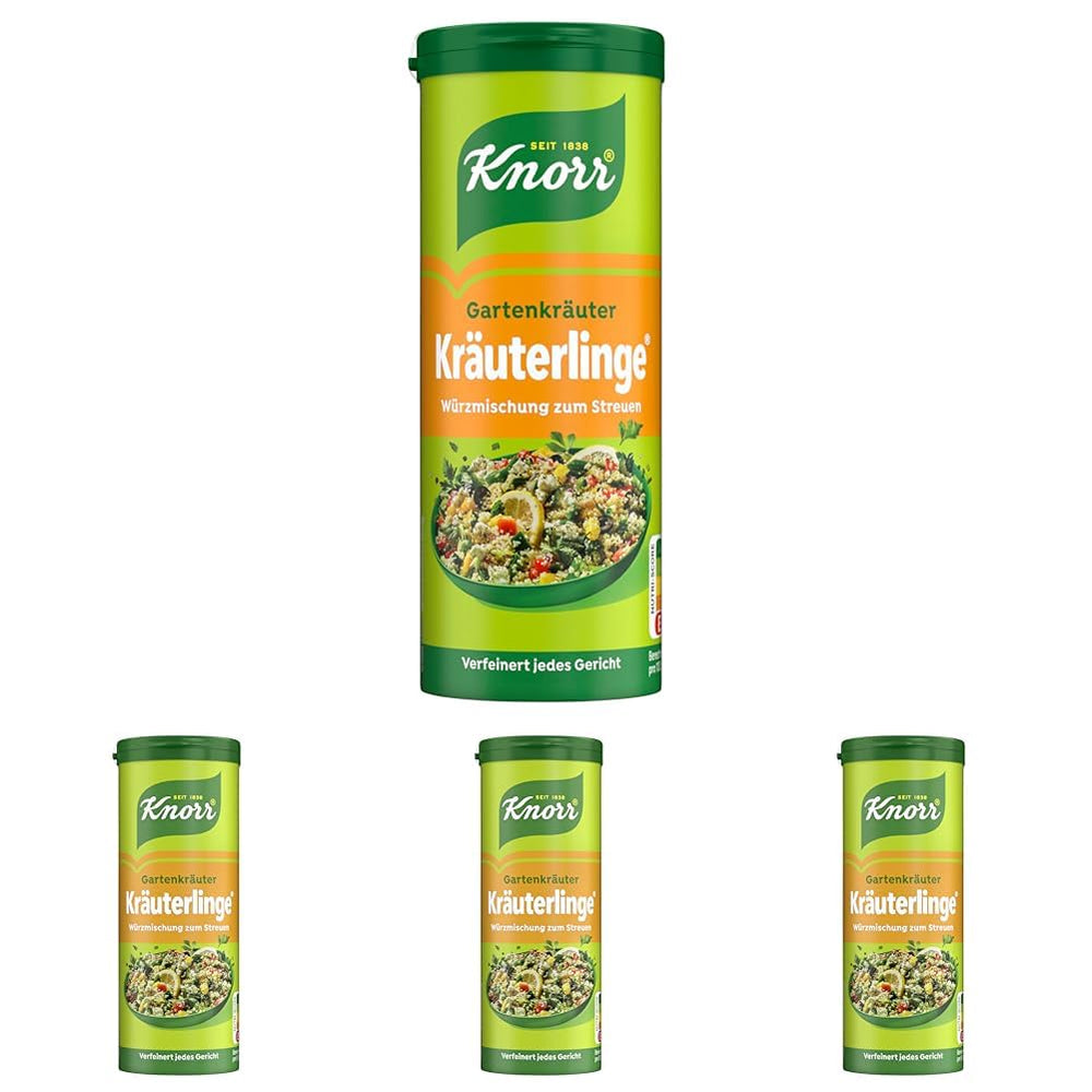 Knorr Kräuterlinge Italienische Kräuterwürzmischung zum Streuen für Pasta, Gemüse oder einen Salat 60 g
