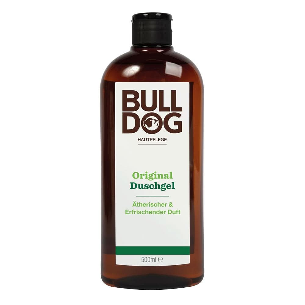 BULLDOG, Gel de duș pentru bărbați cu lămâie și bergamotă, 500 ml Duș și baie Naty Shop 500 ml Original
