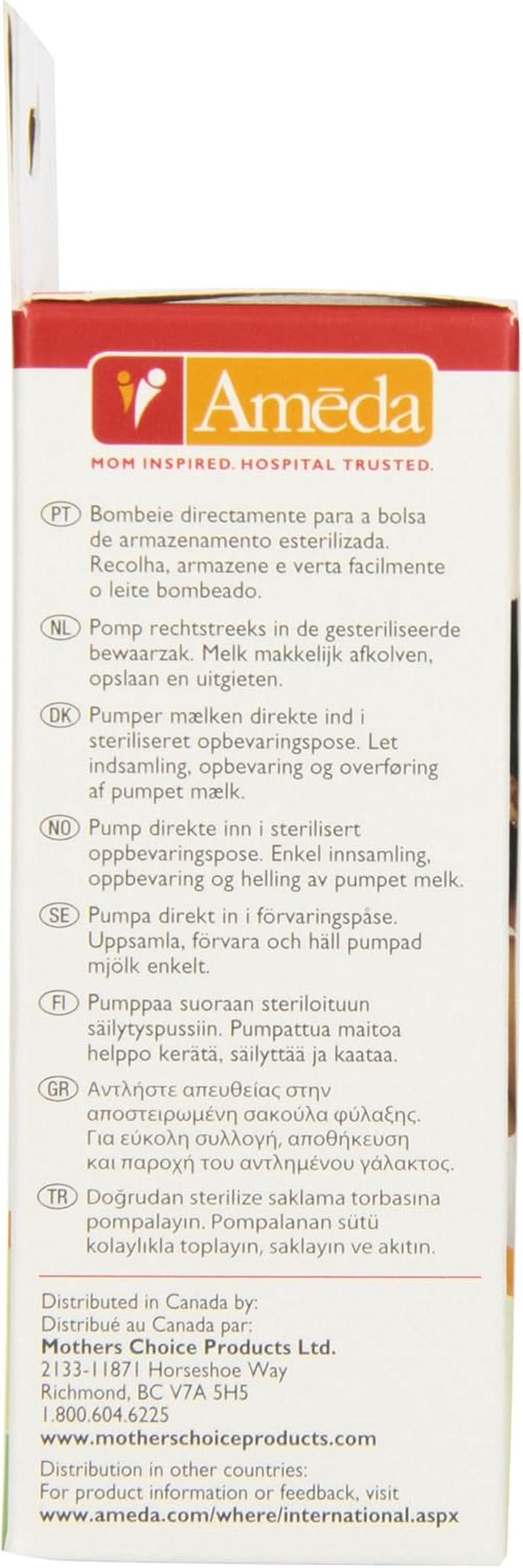 Beutel für Muttermilch - 40 Stück Lebensmittel- und Stillzubehör Bebe Naty Shop