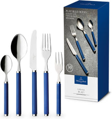 Villeroy & Boch - Spielen! Blue Ocean Besteck, 30-teiliges Set Kitchen Naty Shop