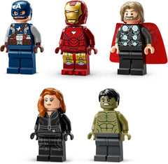 LEGO Marvel: Marvel-Logo und Minifiguren – Hulk-, Thor-, Iron Man-, Black Widow- und Captain America-Sammelset – Avengers-Figurenbauset – Geschenk für Jungen und Mädchen ab 12 Jahren 76313 Bausets Beuche den LEGO-Store