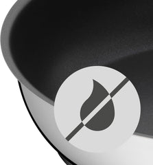 WMF Teufelspfanne 28 cm, Induktionspfanne, Cromargan Edelstahl, Kunststoffgriff Töpfe und Pfannen Naty Shop