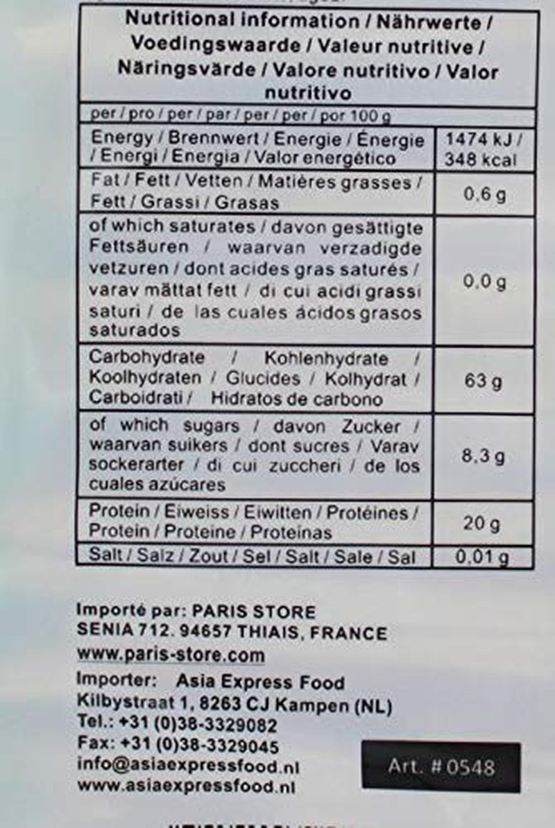 - Trockenes Sojabrötchen (1 x 300 g)
