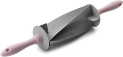RODILLO CORTADOR DE Croissant, Kunststoff, grau/rosa, 18 x 18 x 10 cm