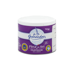Handgeschöpftes Fleur de Sel, DE GUERANDE, 125g Dosis