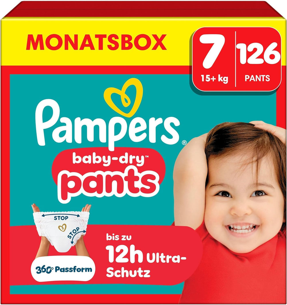 Pampers Baby-Dry Pants Größe 5, 160 Stück, 11kg-17kg, 360° auslaufsichere Passform für Tag und Nacht