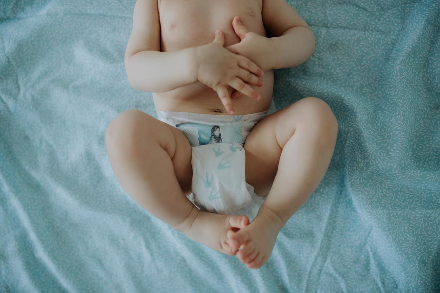 Bio-Windeln Größe 1 Neugeborene (2-5 kg), 1 Beutel mit 27 Windeln