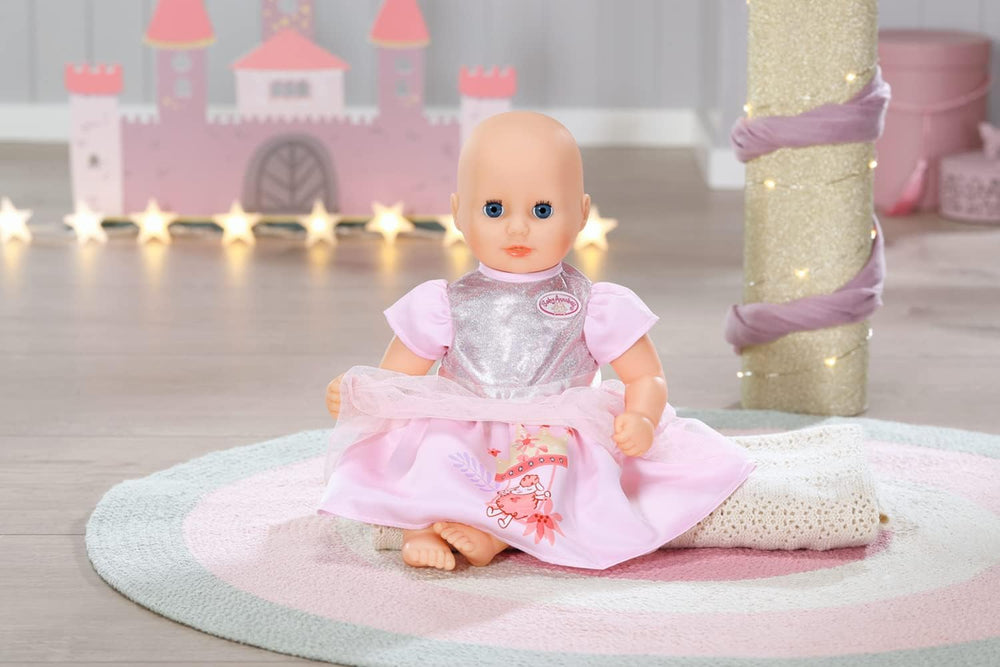 Baby Annabell Little Sweet Puppenkleid Prinzessin mit Glitzer und Tüll, für 36 cm Puppen, 707159 Zapf Creation