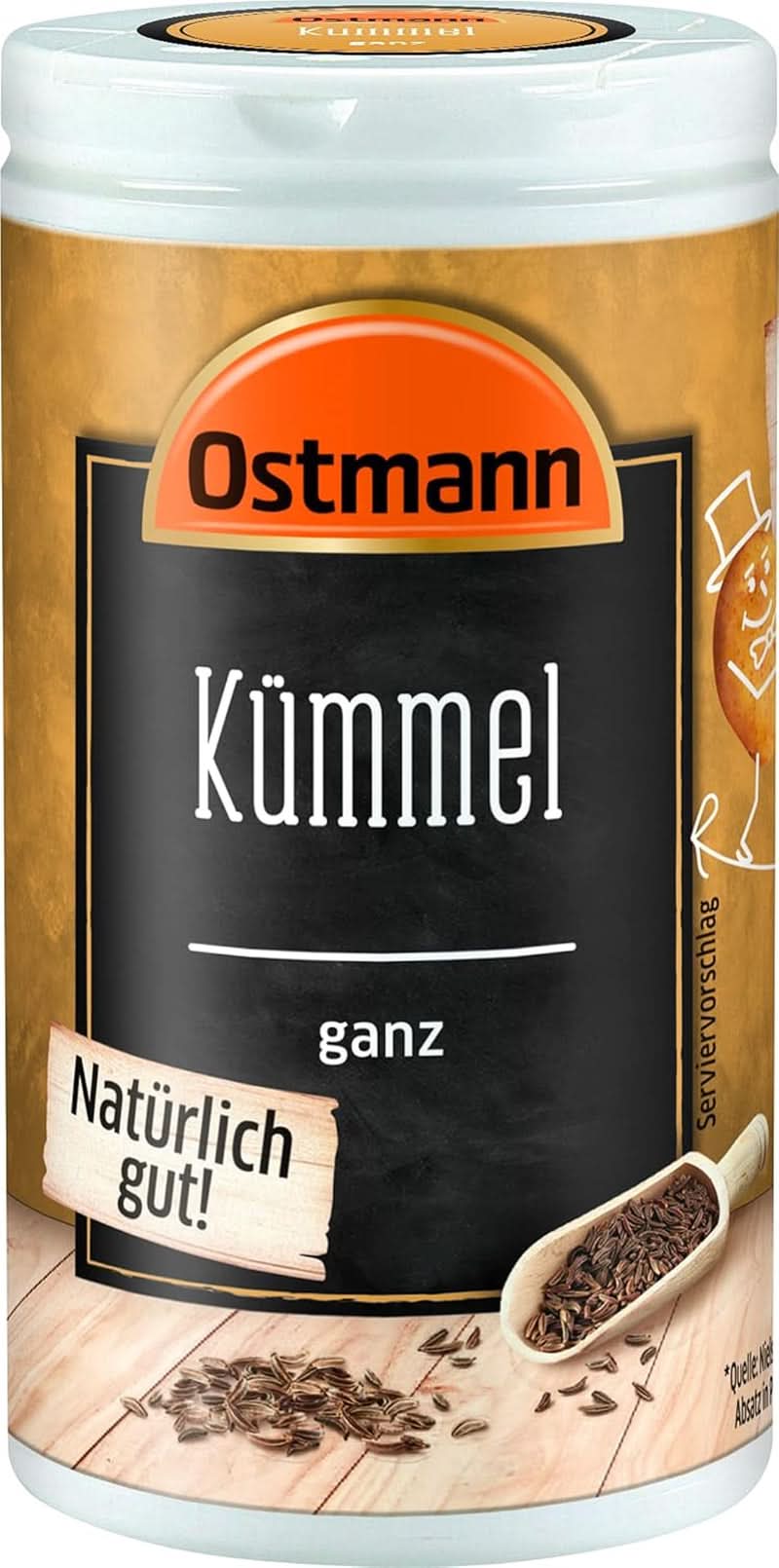 Ostmann - Ganzer Kreuzkümmel, 35 Gramm Condimente Naty Shop