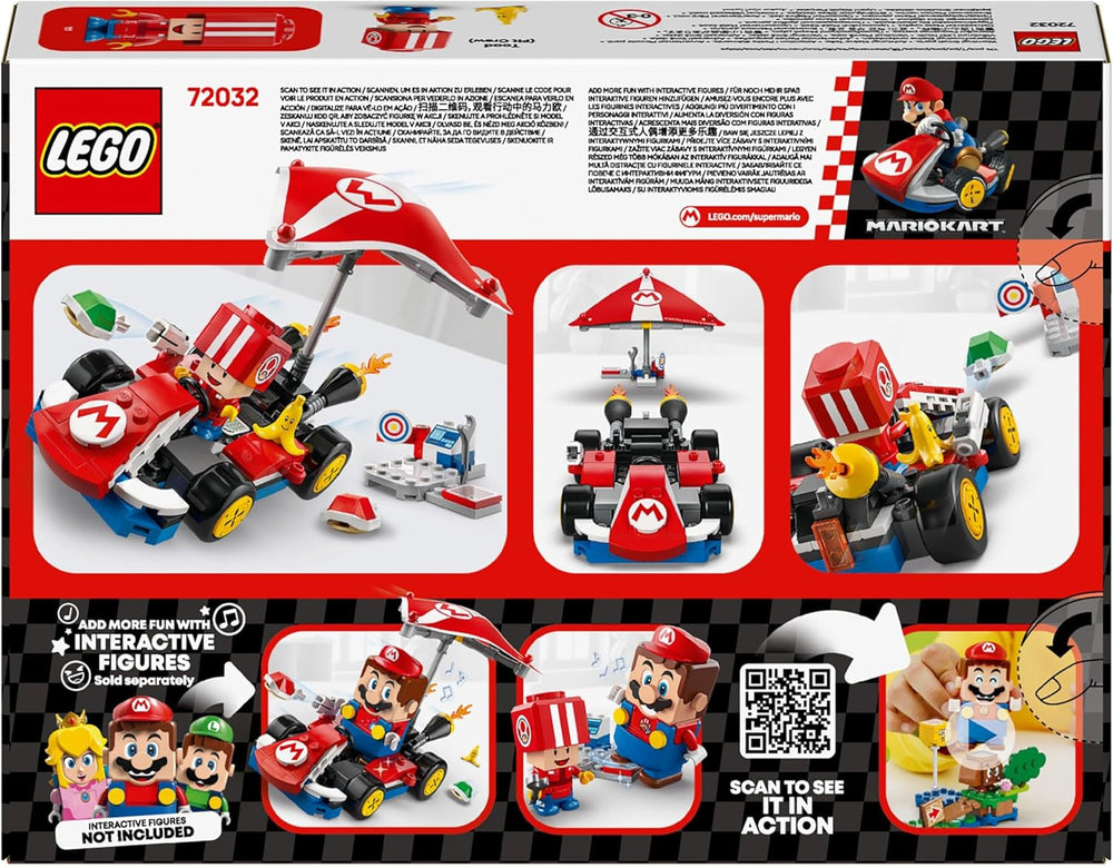 LEGO Super Mario: Mario Kart – Standard-Kart, Nintendo-Kollektion, Geschenk für Kinder, ermöglicht Jungen, Mädchen und Spielern ab 7 Jahren das eigenständige Spielen, Abenteuerspielzeug mit Krötenfigur 72032 Bausätze Besuchen Sie den LEGO-Store