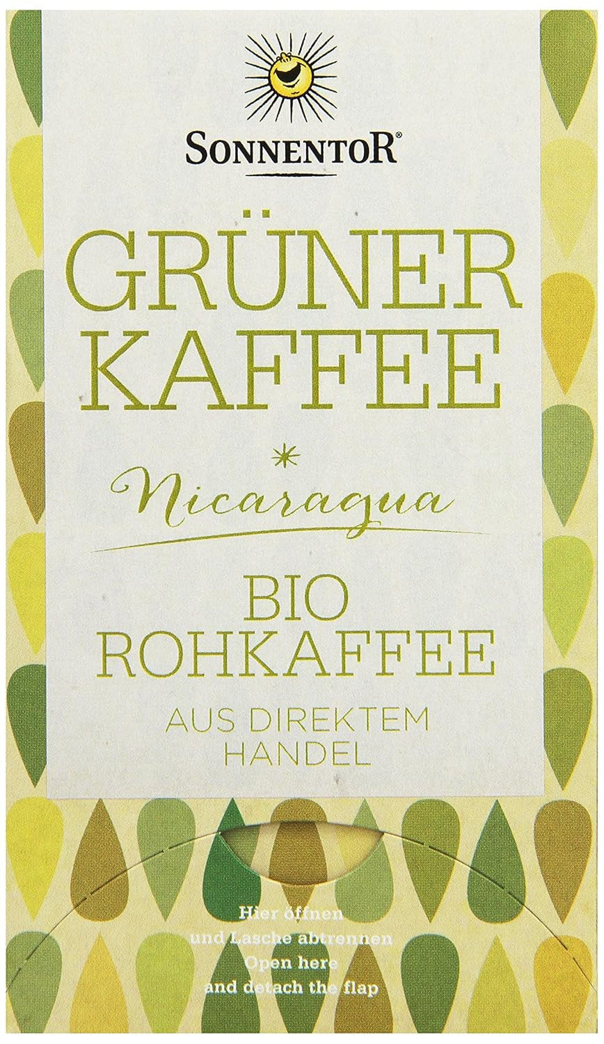 Grüner Kaffee bio, Doppelkammerbeutel, 1x 54 g