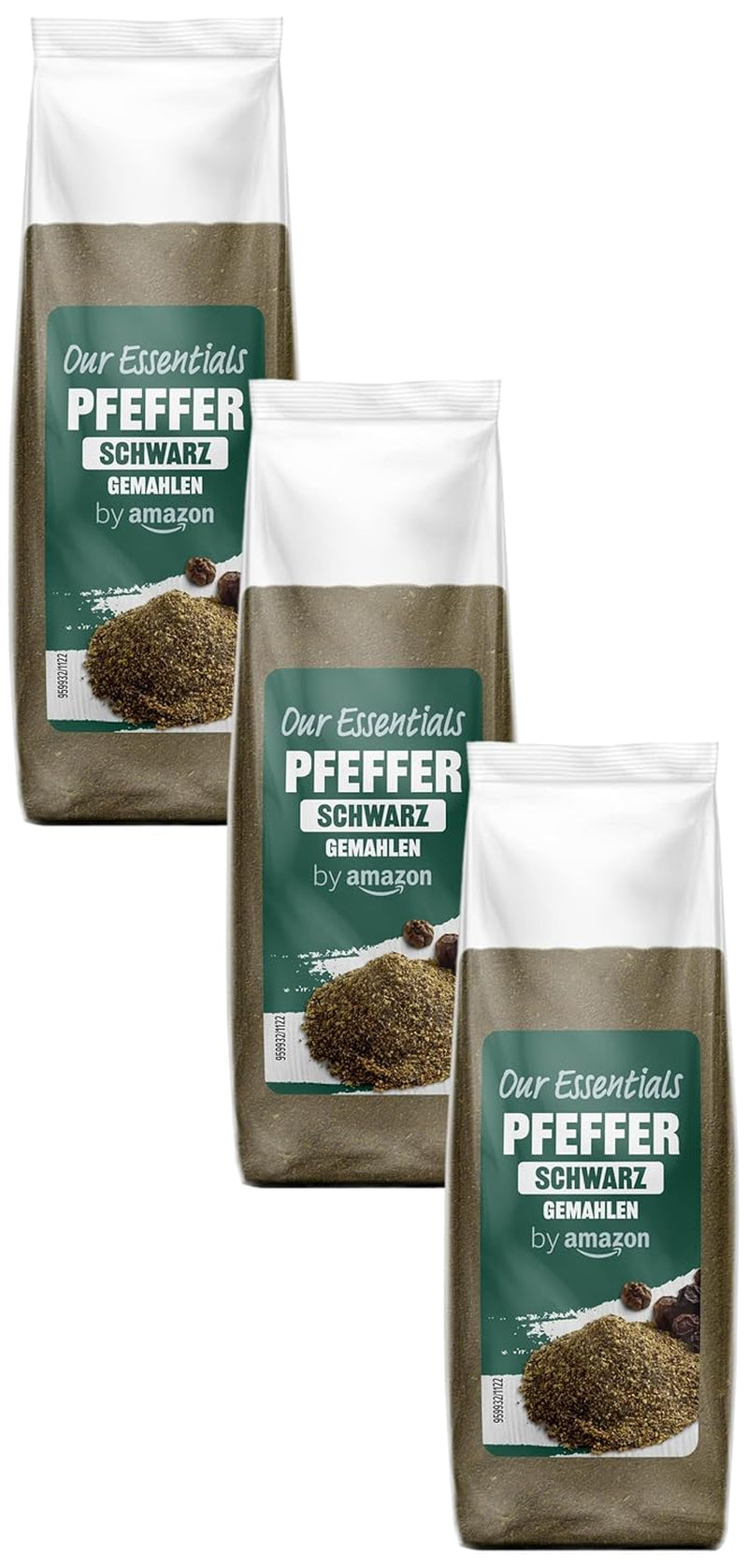 von Amazon Schwarzer Pfeffer gemahlen, 100g