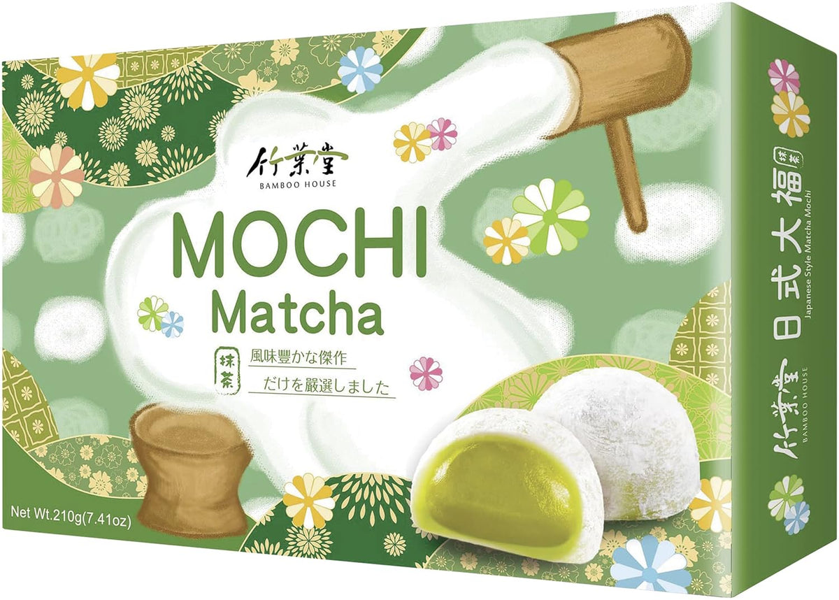 BAMBOO HOUSE Mochi, Matcha, 210 g